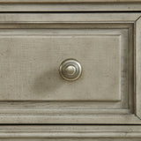 Whit-Ash 6-Drawer Dresser in Light Grey