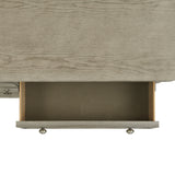 Whit-Ash Panel Bedroom Set with Door Chest