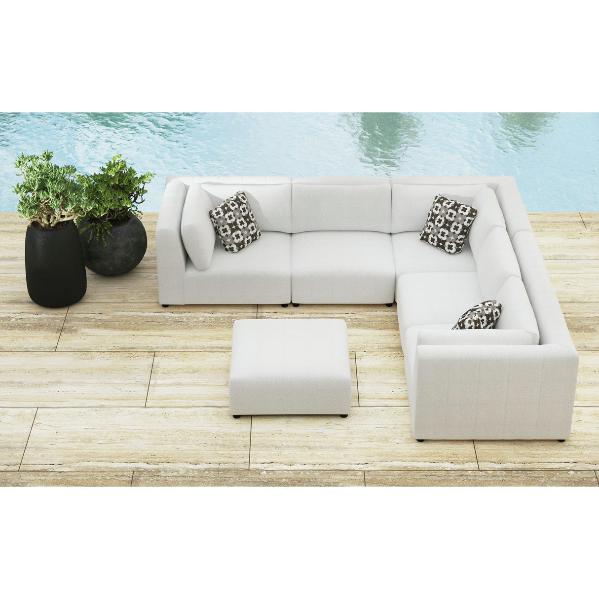Zandara 2 Accent Pillows - Olefin Grey