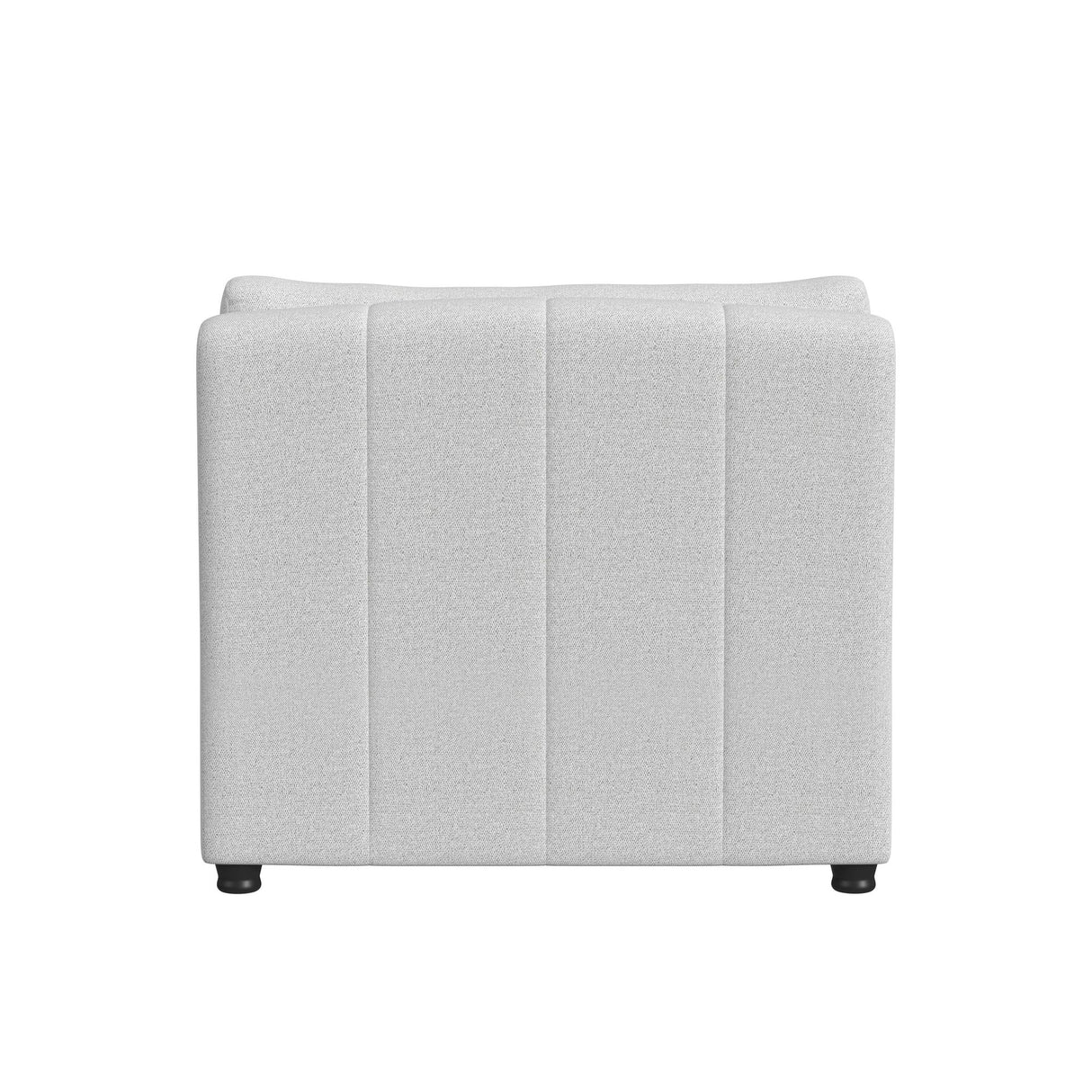 Zandara 5PC Modular Set in Olefin Beige with Ottoman