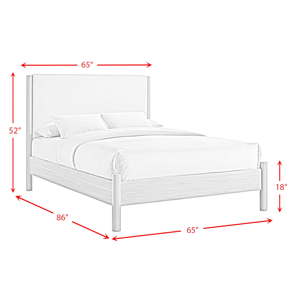 Jonas Bed in Natural