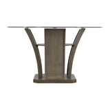 Dapper Grey Round Dining Table