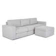 Flex Sofa with Wide Arm and Storage Ottoman - 5000003461