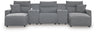 Modmax II Power Reclining Sectional with Chaise and Consoles