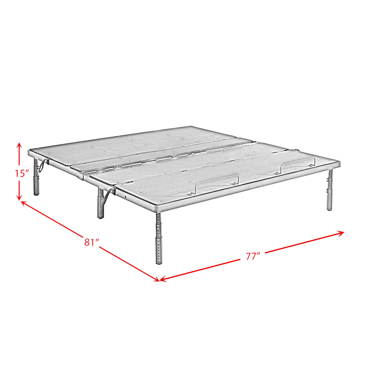 Z Base Pro Adjustable Bed with Head and Foot Incline