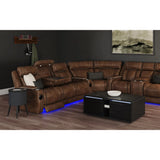 Halo Smart Occasional Table Set in Black