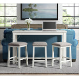 Stone Occasional Bar Table Single Pack (Table + Three Stools)