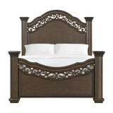 Brunswick Panel Bed in Mahogany