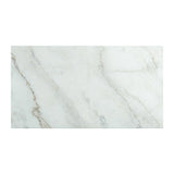 Morris Coffee Table in Espresso W/White Marble Top (3A Packing)