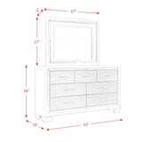 Platinum Platform Storage Bedroom Set