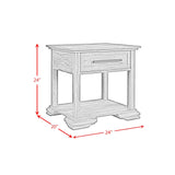 Park Ridge Occasional Table Set in Charcoal