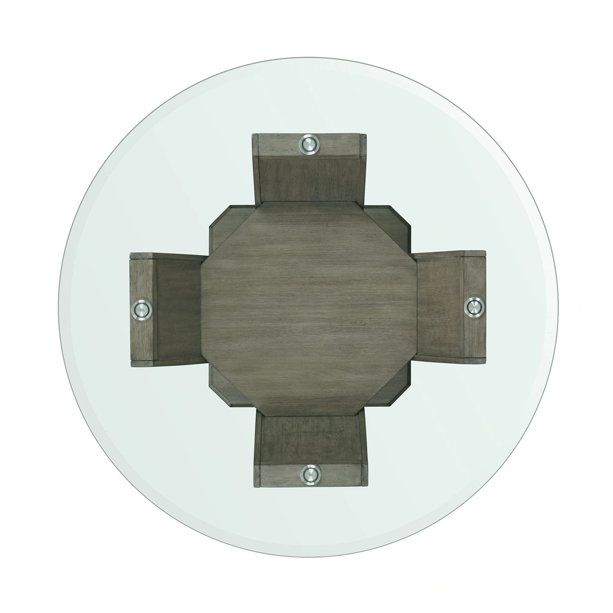 Dapper Grey Round Counter Table