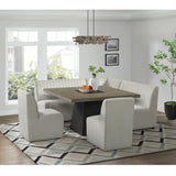 Jemma Dining Set in Grey
