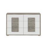 San Matteo 6-Drawer Dresser in Dual Tone