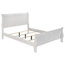 Louis Philippe Sleigh Panel Bed