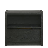 South Bend Nightstand with USB in Black