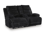 Rhine Falls Reclining Loveseat with Console