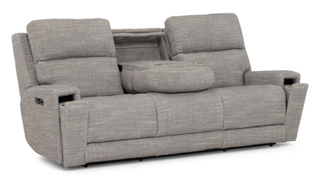 89550B Pwr HR/Lumbar Sofa w/Drop Down Table