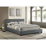 Brookhaven UPH Bed in Grey Velvet
