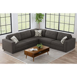 Options One Corner in Palmer Plus Ash with 1 Pillow 20"ÔøΩ