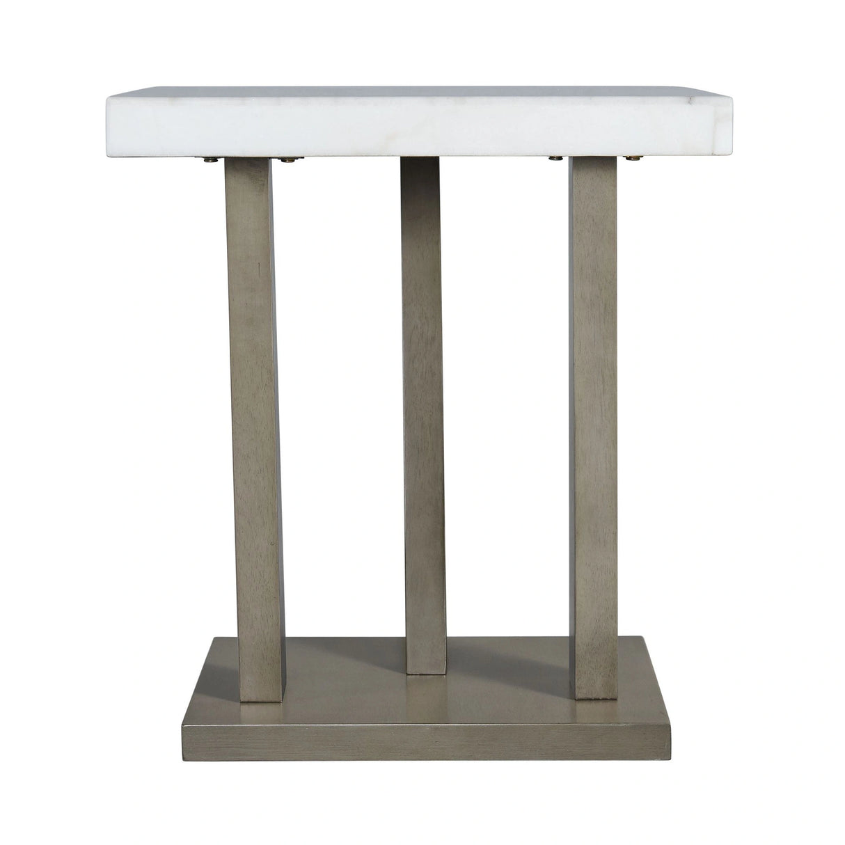 Greta Square End Table in grey