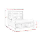 Twenty Nine Storage Bedroom Set in White