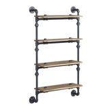 Wall Rack w/4 Shelves