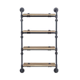 Wall Rack w/4 Shelves
