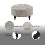 Ottoman w/Casters