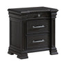 Kings Court 3-Drawer Nightstand (Sliding Top)