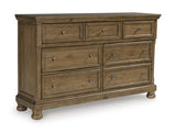 Feddinger Dresser and Mirror