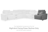 Modmax II Power Reclining Sectional with Chaise and Console
