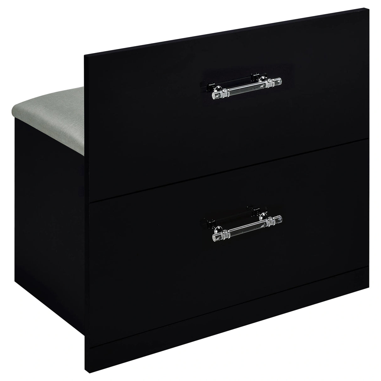 Flora Makeup Vanity Table with LED Mirror and Stool