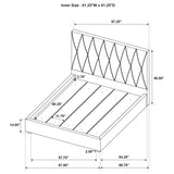 Delsea Panel Platform Bed