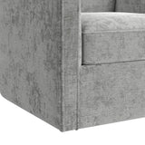 Hamlin Swivel Chair in Beamer Cement