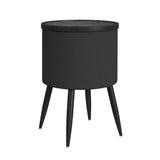 Halo Smart End Table in Black