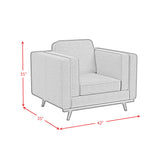 Venus Chair with Cherry Finished Wooden Front