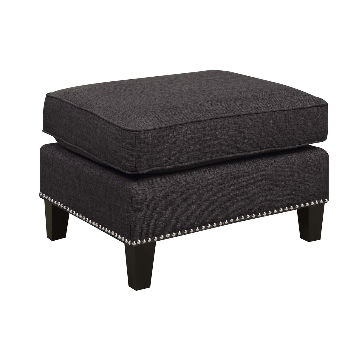 Erica 497 Ottoman W/Chrome Nail (ISTA 3)