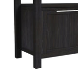 Transcend Table in Charcoal