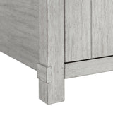 Scott Platform Storage Bedroom Set White Finish