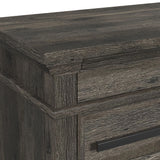 Park Ridge 6-Drawer Chest in Charcoal