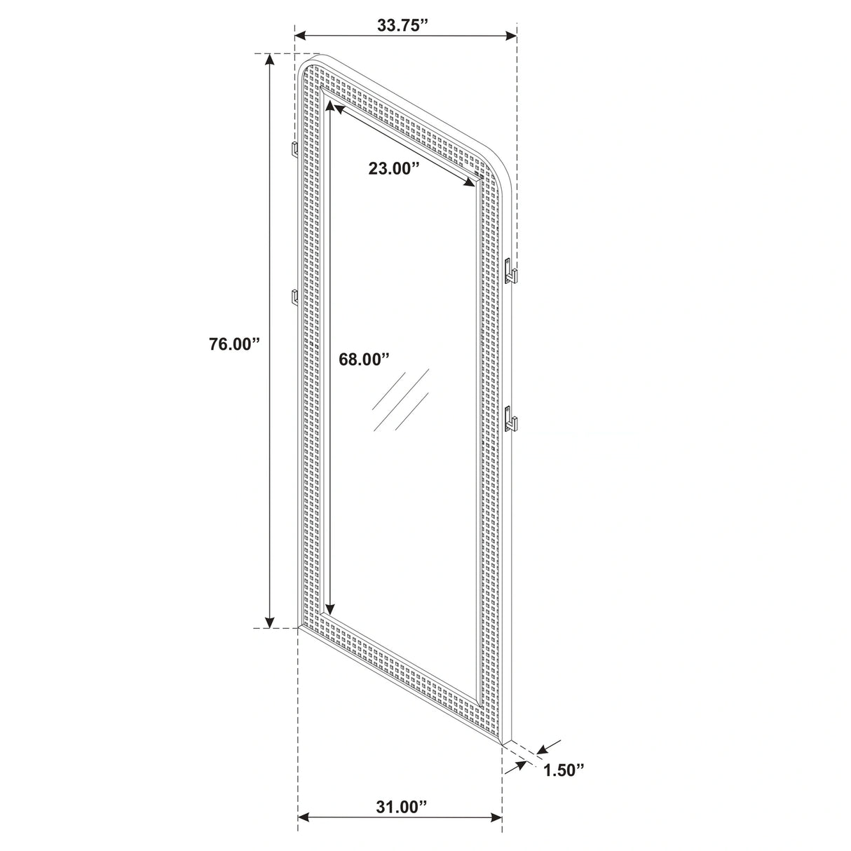 Arini Floor Mirror