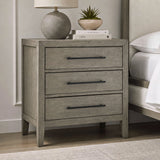 Versailles Contemporary 3-Drawer Nightstand