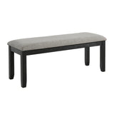 Martin 6 PC Dining Set (Black Base)