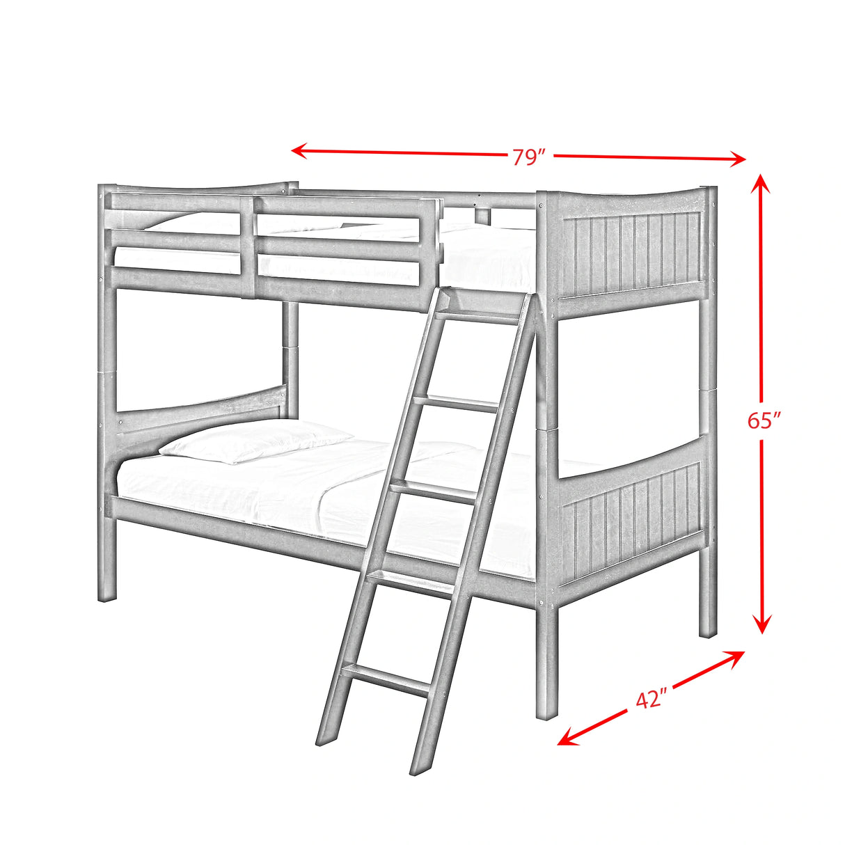 Sami Over Bunk Grey