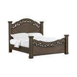 Brunswick Panel Bed in Mahogany