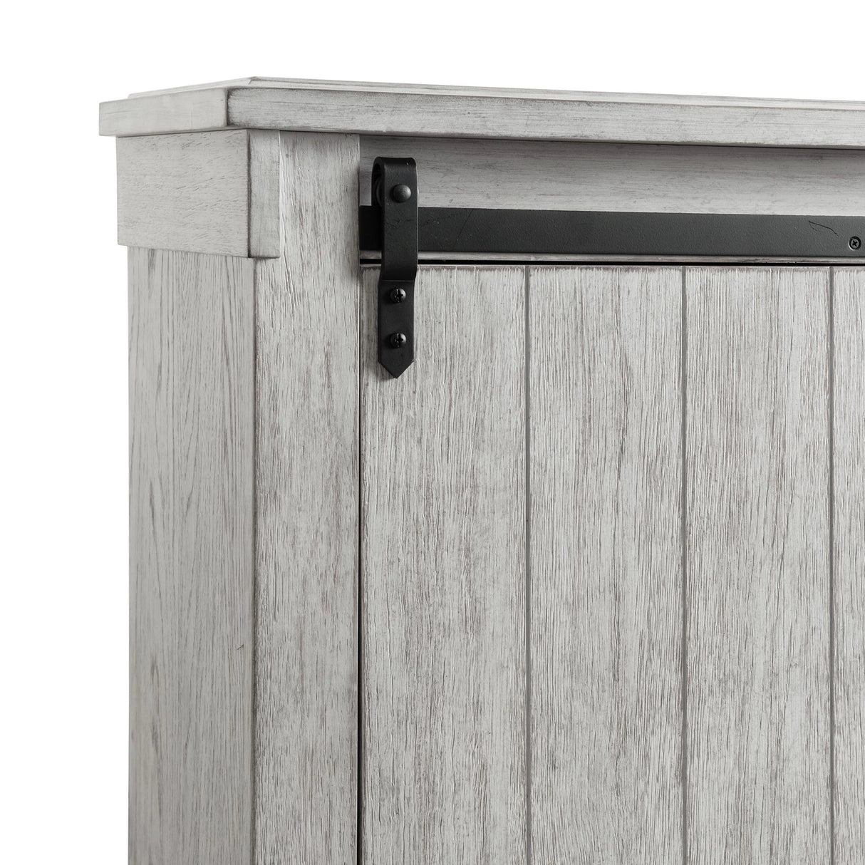 Scott Platform Storage Bedroom Set White Finish