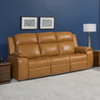 Ziggy Power Reclining Sofa with Power Headrest, Lumbar, Heat & Massage