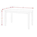 Alex 60" 7PC Dining Set