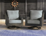 Elite Park Outdoor Swivel Lounge with Cushion